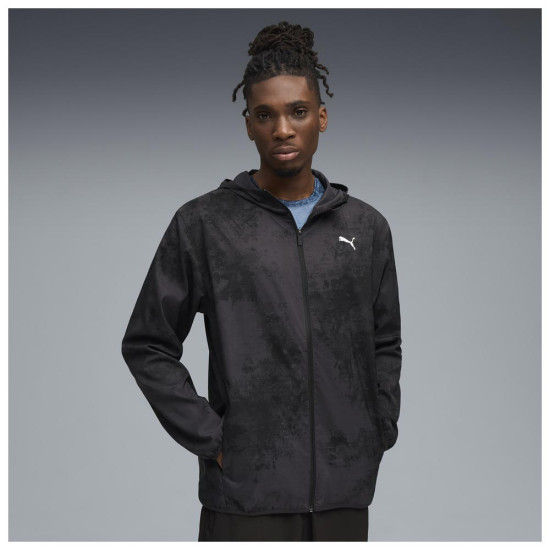 Puma Ανδρική ζακέτα Train All Day Essentials Allover Printed Woven Jacket